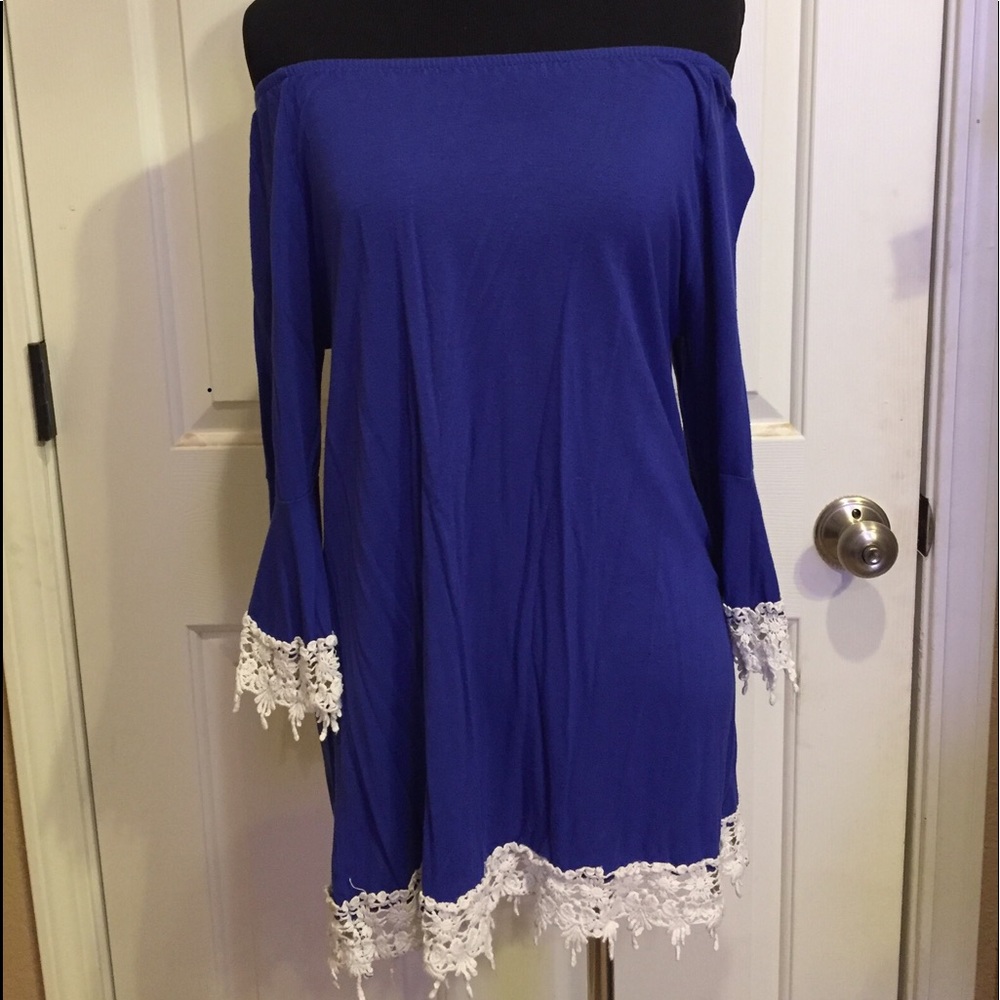 Blue dress